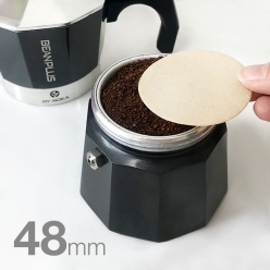 모카포트 원형 커피 여과지 종이필터 (48mm)
